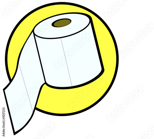 bathroom paper roll