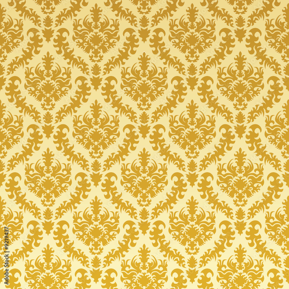 gold damask