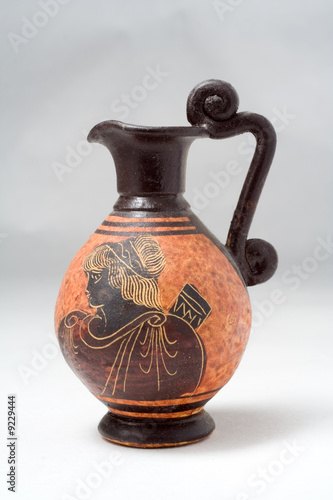 Obraz na plátně Flagon of wine - Greek antique