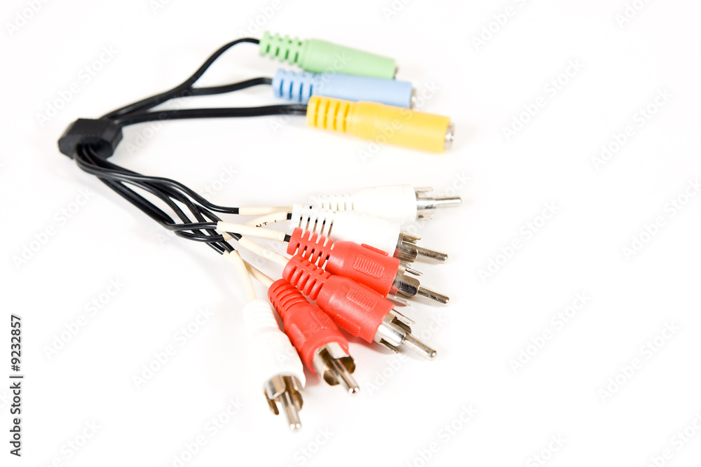 Cable with plugs and sockets Cable with plugs and sockets
