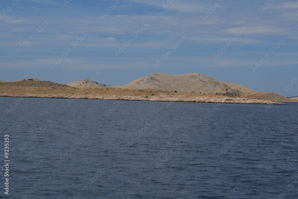 Iles kornati  Croatie  mer Adriatique