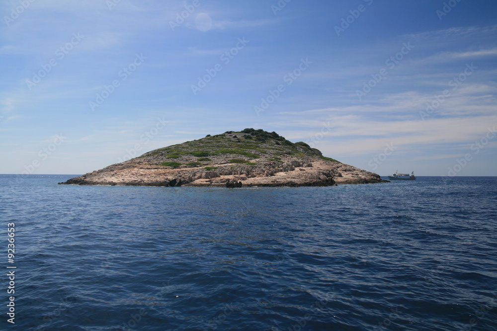 Iles kornati  Croatie  mer Adriatique
