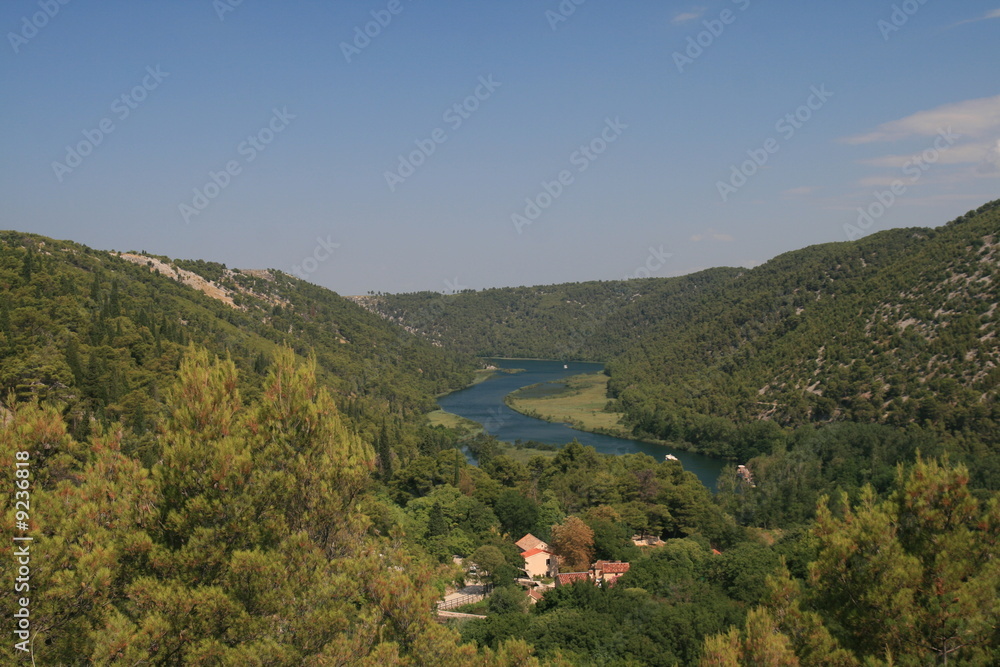 Parc national de Krka Cascade Croatie