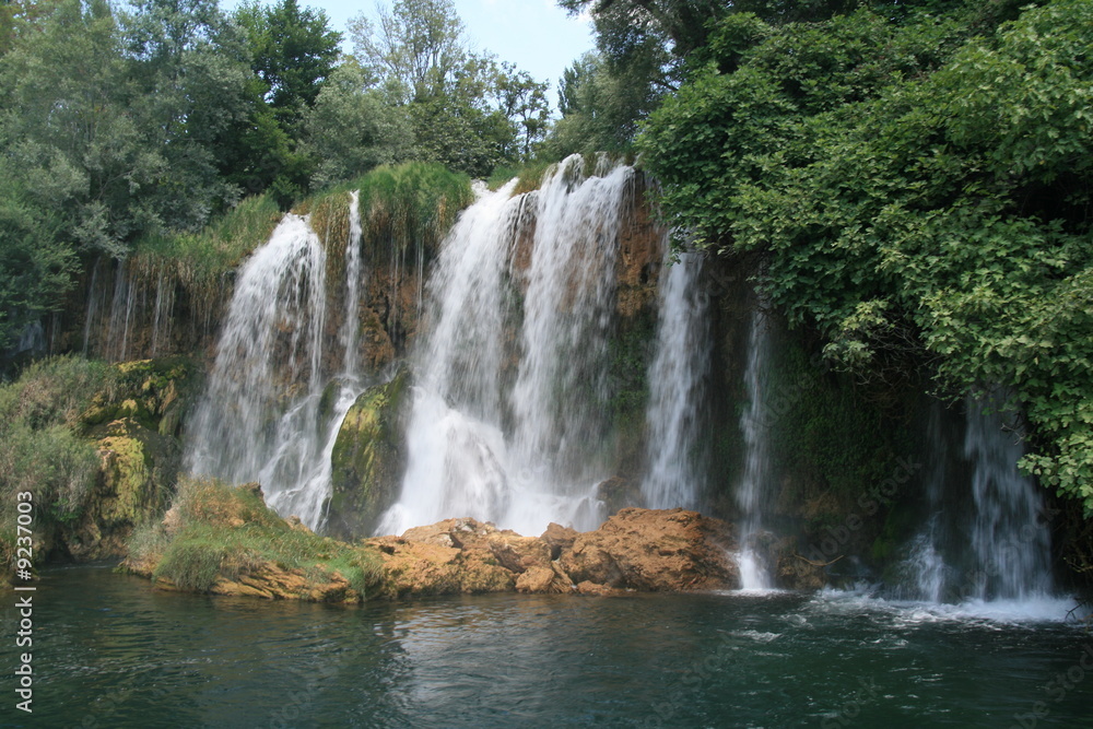 Parc national de Krka Cascade Croatie Parc national de Krka Cascade Croatie