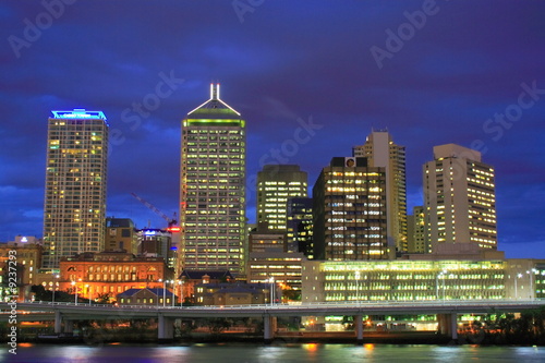 Brisbane City At Night
