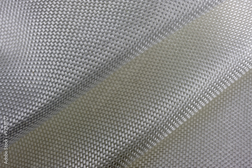 abstract of fiberglass cloth with two folds and fiber pattern photo