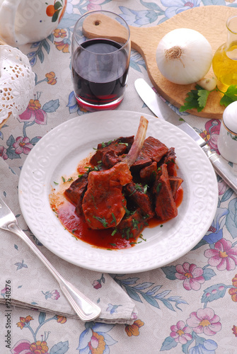 Capretto alla cacciatora - Secondi di carne Emilia Romagna photo