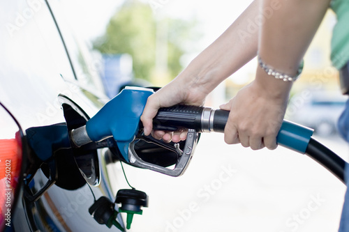 Tanking up with gasoline