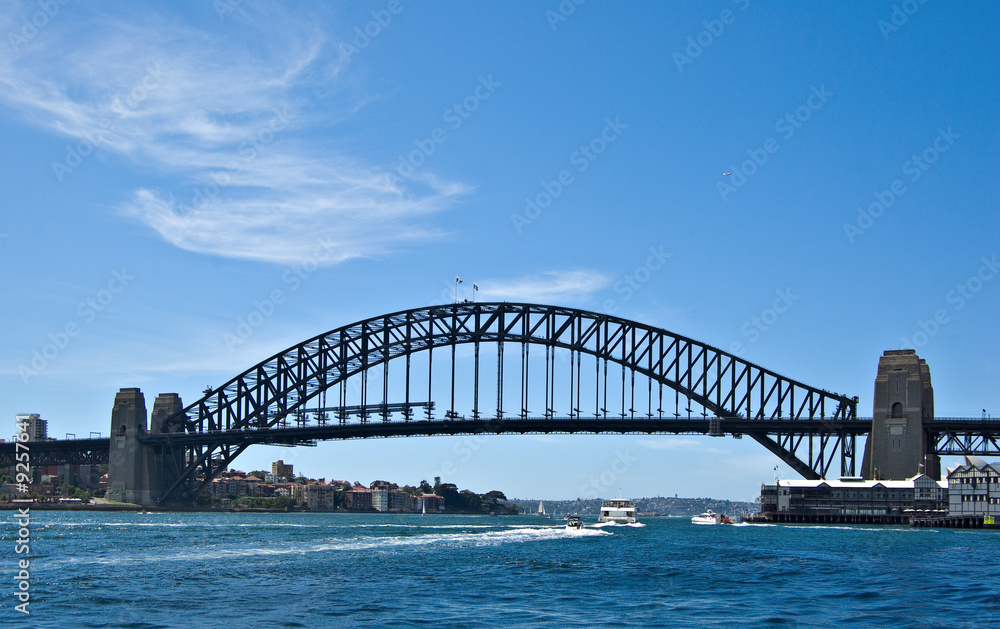 a great image of the iconic sydney harbour bridge