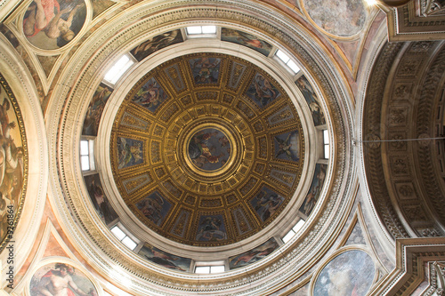 church santa maria del popolo at piazza del popolo - rome