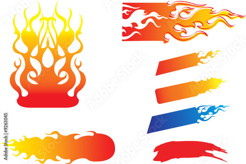 Fire vector
