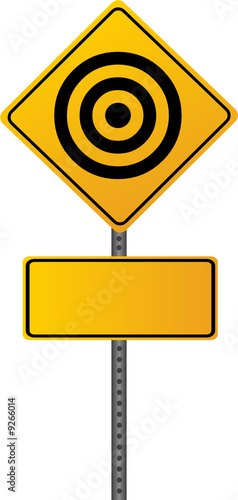 Target Road Sign