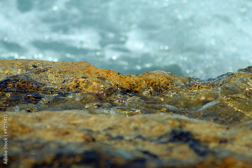 beautiful sea with stone beautiful sea with stone