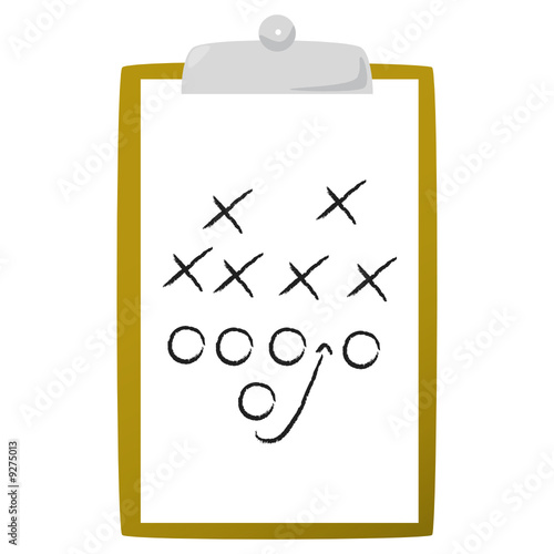 Coach's clipboard