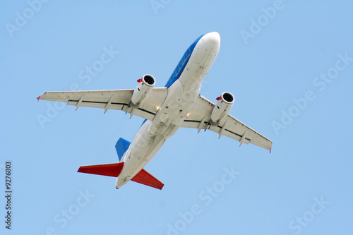 A photography of a jet air plane