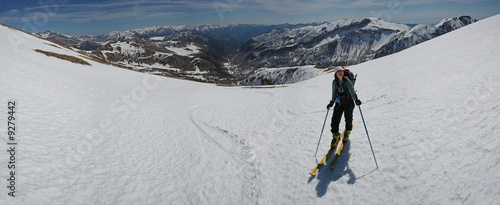 Ski de rando dans le Mercantour photo