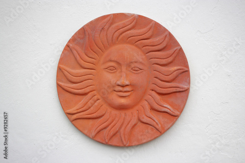 Sun plaque