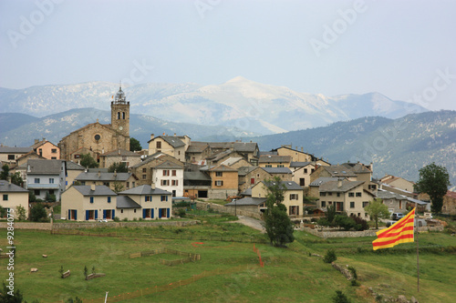 Billede på lærred village catalan