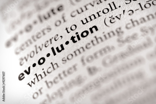 Foto "evolution". Many more word photos in my portfolio....