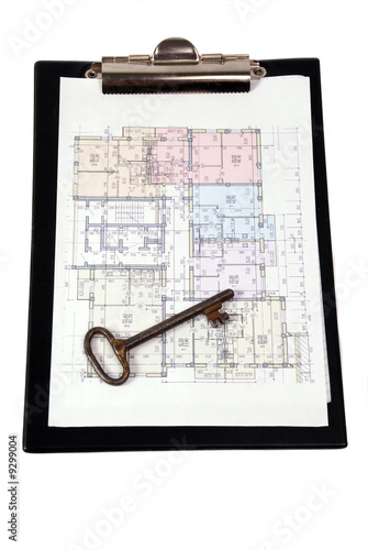 Blueprint of house plans
