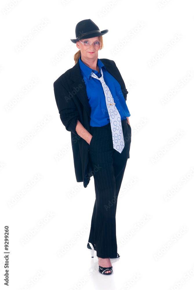 Middle aged attractive successful businesswoman. Middle aged attractive successful businesswoman.