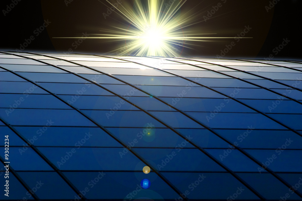 custom made wallpaper toronto digitala bright star over the sollar panel.