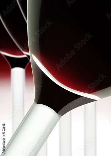 VERRES DE VIN ROUGE COMPOSITION