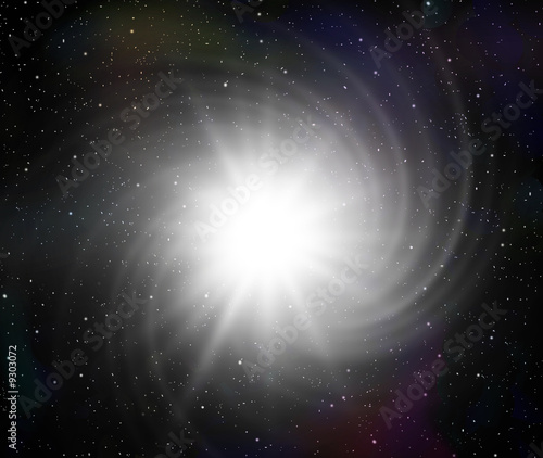 Bagliore nell'universo