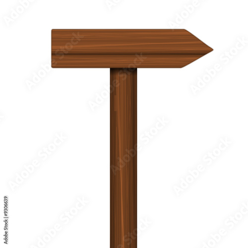 wegweiser holz