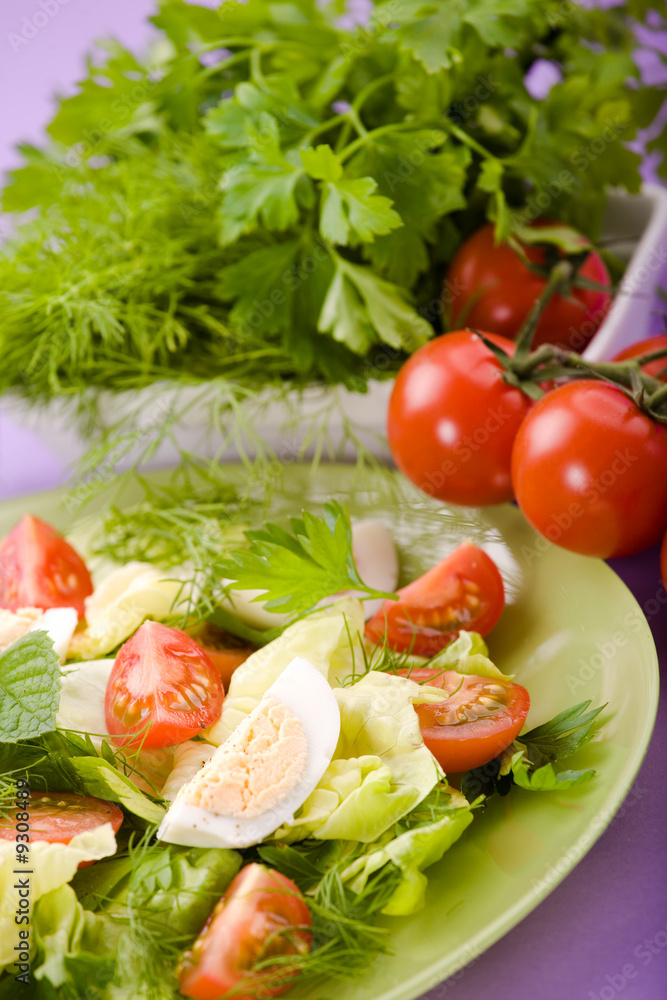Fresh delicious salad Fresh delicious salad