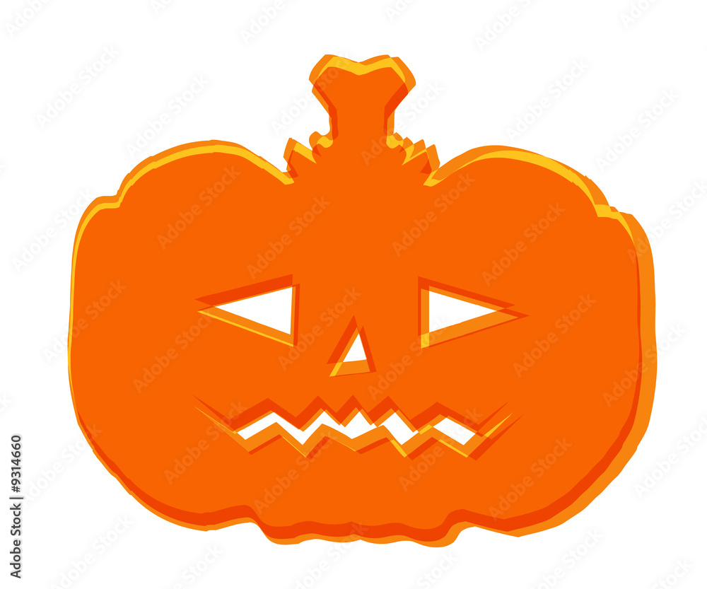 HALLOWEEN tradizionale zucca illuminata dall'interno HALLOWEEN tradizionale zucca illuminata dall'interno