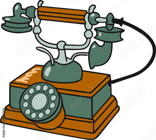Old telephone