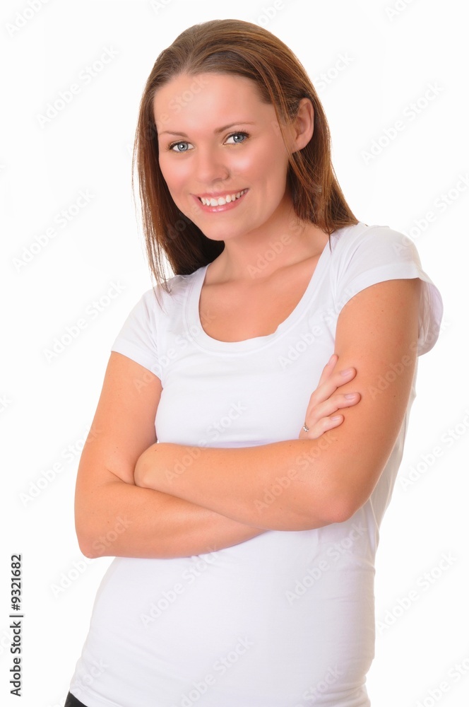 Isolated lovely and sexy young brunette girl Isolated lovely and sexy young brunette girl