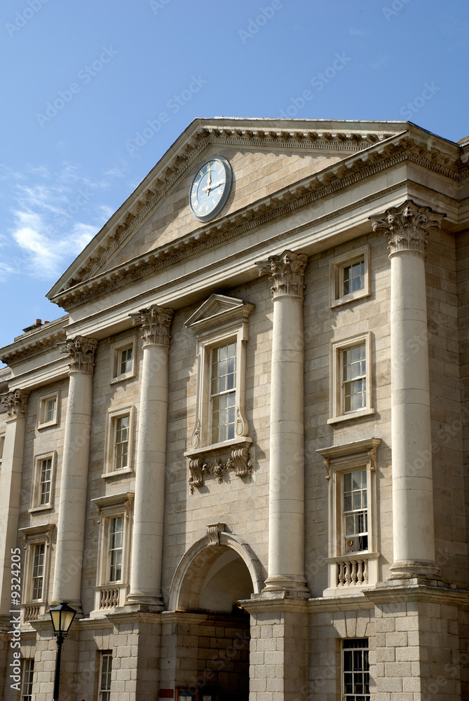Dublin,Trinity College, Main entrance