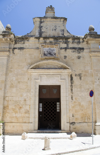 malta st. agatha s chapel mdina ancient capital city