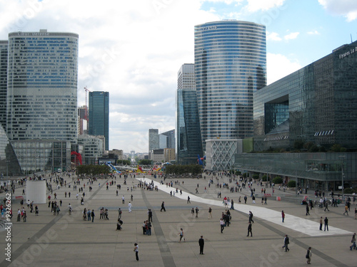 Parvis de la défense photo