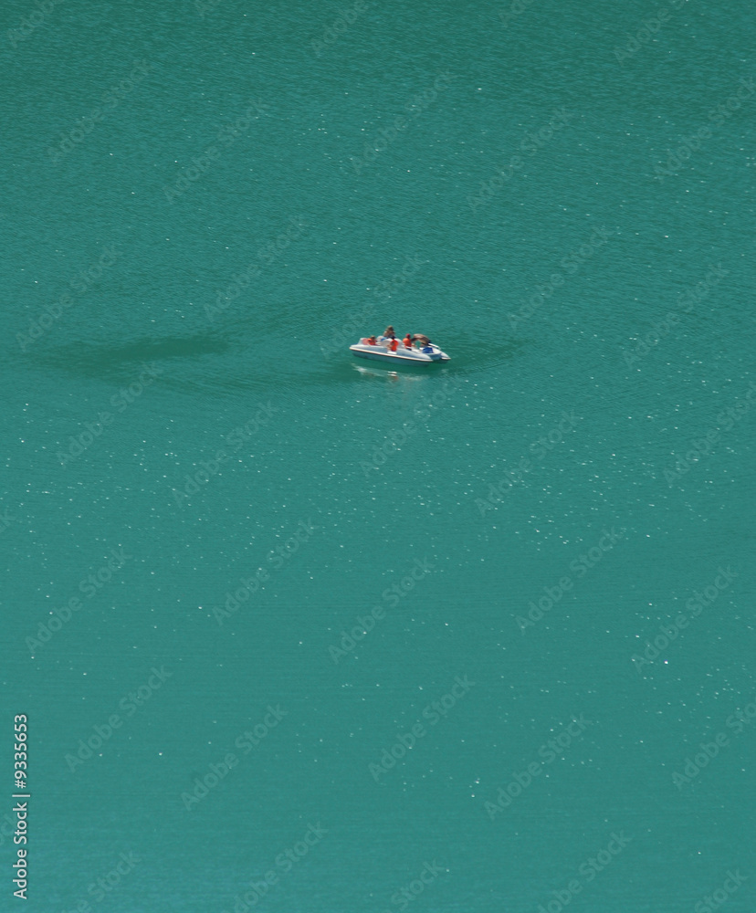 Obraz premium embarcation sur un lac