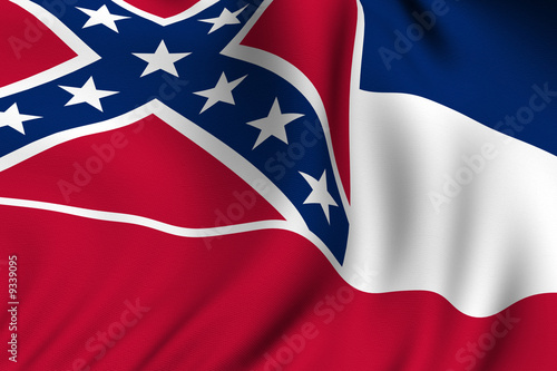 Rendered Mississippi Flag