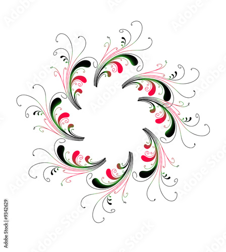 rosace florale