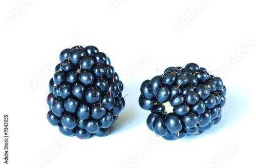 two of blackberries