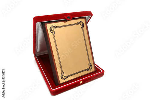 Golden Plated Plaque