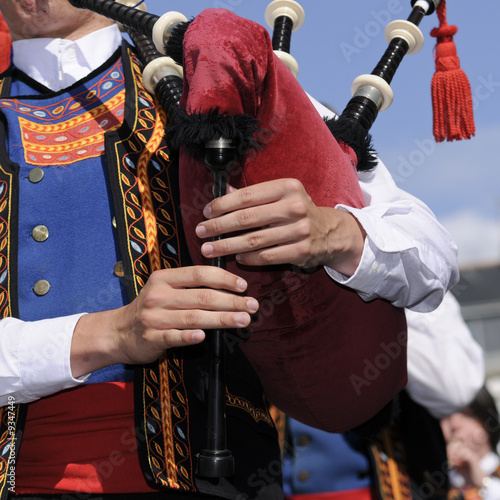 défilé festival des filets bleus à Concarneau en Bretagne