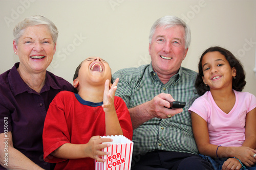 Grandparents together with ...