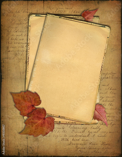 Grunge papers design in scrapbooking style
