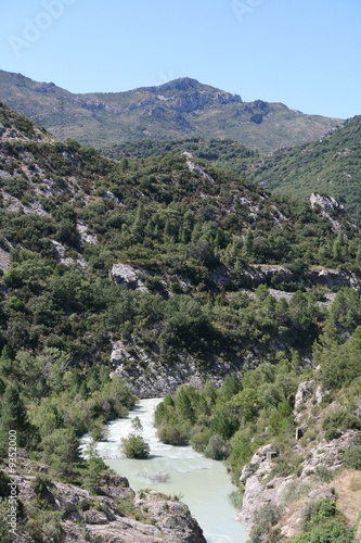 Rivière dans la Sierra de Guara Espagne photo