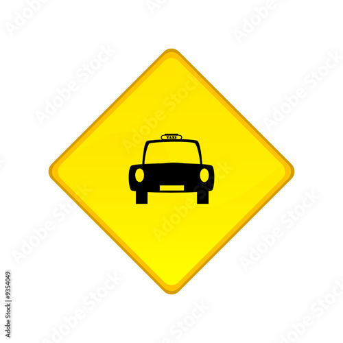 Taxicab sign