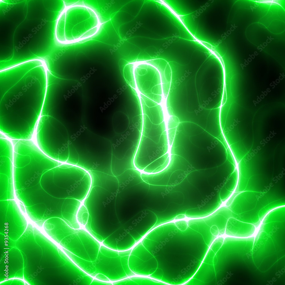 Green electromagnetic field rendering for background Green electromagnetic field rendering for background