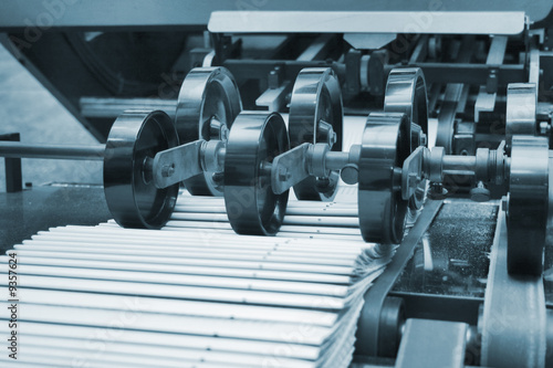 Different printing machines and polygraphing equipment