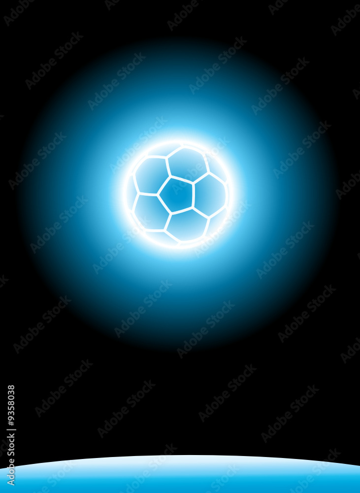 soccer football on the sky soccer football on the sky