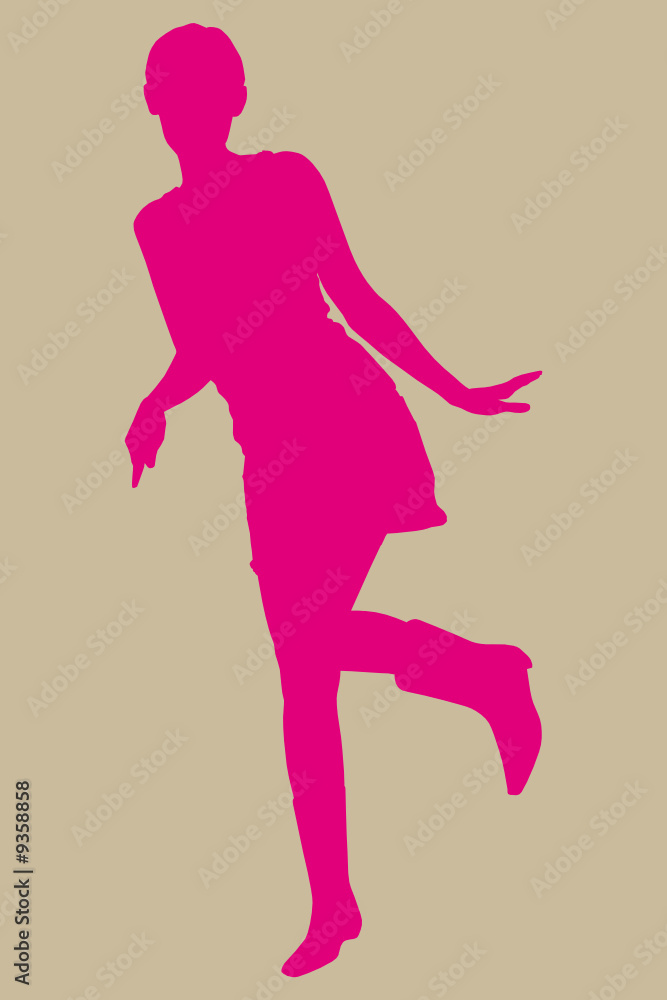 silhouette femme silhouette femme